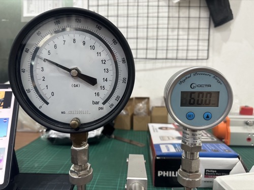 pressure gauge 4bar